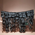 100% Raw Unprocessed Virgin Cuticle Aligned Indian Hair Extensions 12" 14"  One Donor Loose Wave Bundles Light Color Raw Hair