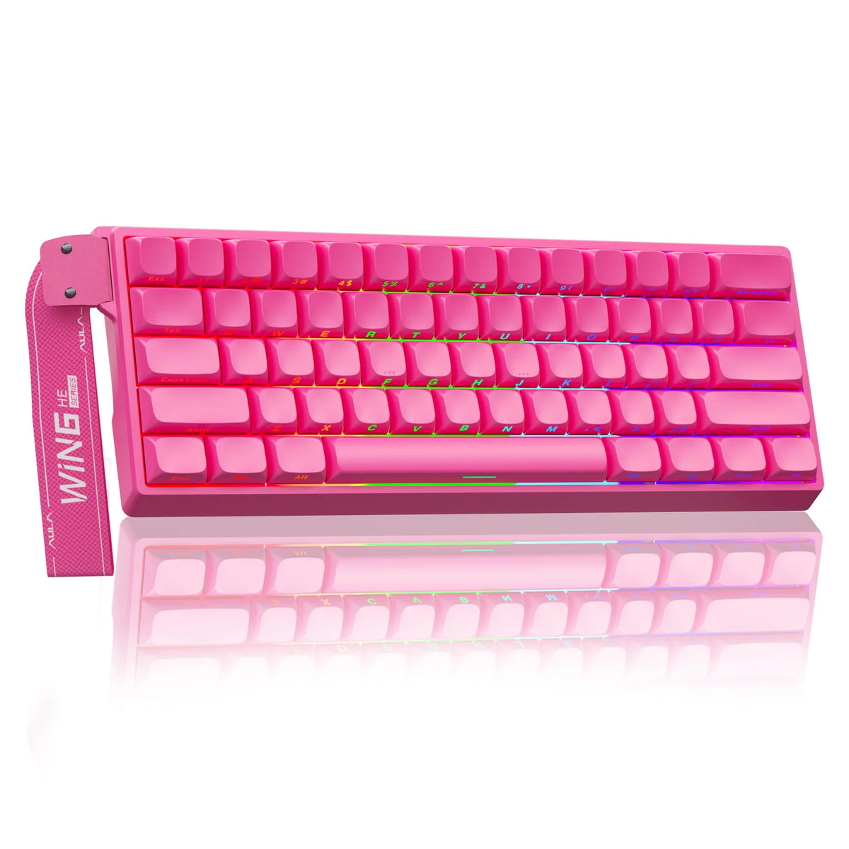 AULA WIN60 HE Pro MAX Wired Gaming Keyboard Hall Effect Magnetic Switch RT Adjustable Hot-Swap 8000Hz Esport Mechanical Keyboard