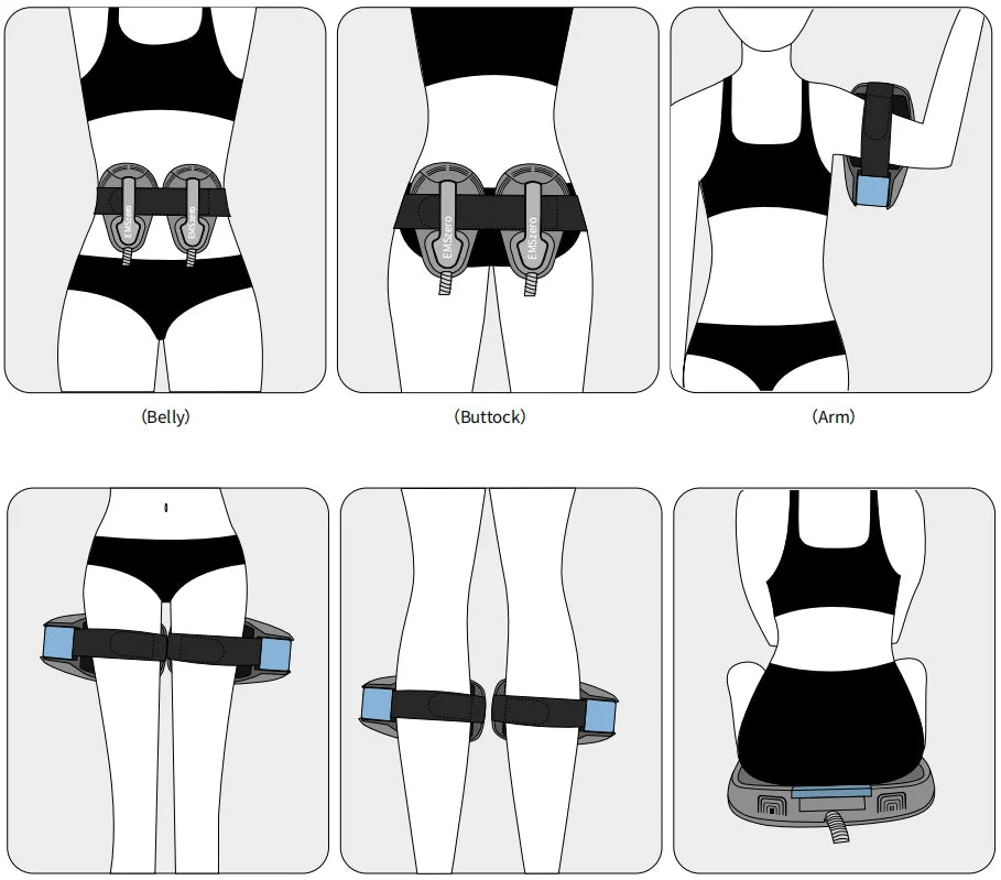 EMS Body Sculpt Machine RF Sculpting Weight Loss Burning Fat Slimming Muscle Equipment Stimulation 6500W  MYOslim