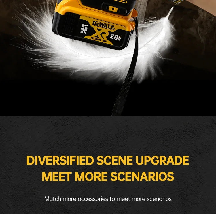Dewalt DCD796 Cordless Brushless Impact Drill Brushless Drill Multifunctional Rechargeable Portable 18V Battery Power Tools