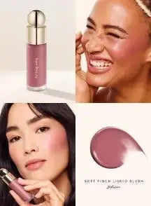Rare Beauty Soft Pinch Liquid Blush Silky Smoothly Long Lasting Plump Makeup Hope Love Virtue Happy Cream Blush Face Cosmetics