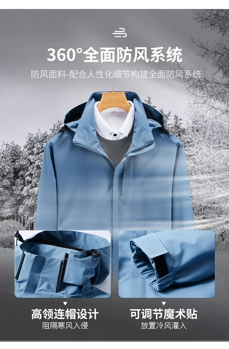 Classical Jacket Scuba Driver Padi Sport Windproof Outwear Spring Autumn Hiking Climbing Windbreaker print Men Cycling Coat
