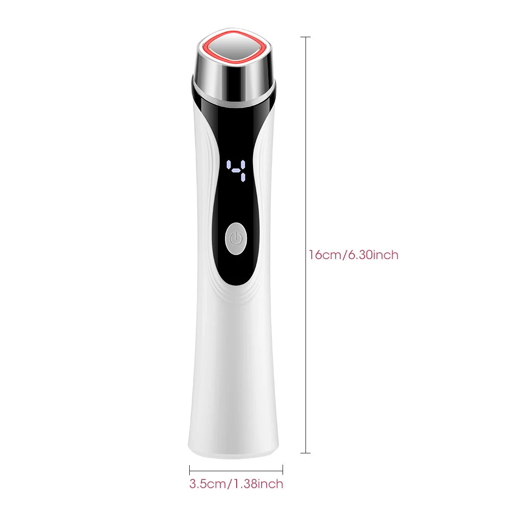 4-in-1 Facial Massager Beauty Device with Microcurrent, LED Light Therapy for Anti Aging Skin Care and Lifting