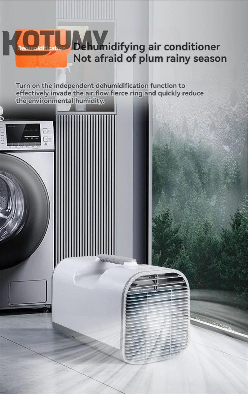 CHKJ Portable Air Conditioner Outdoor Camping Cooler with Remote Control And Audio Intelligent Hidden Panel 110v/220v