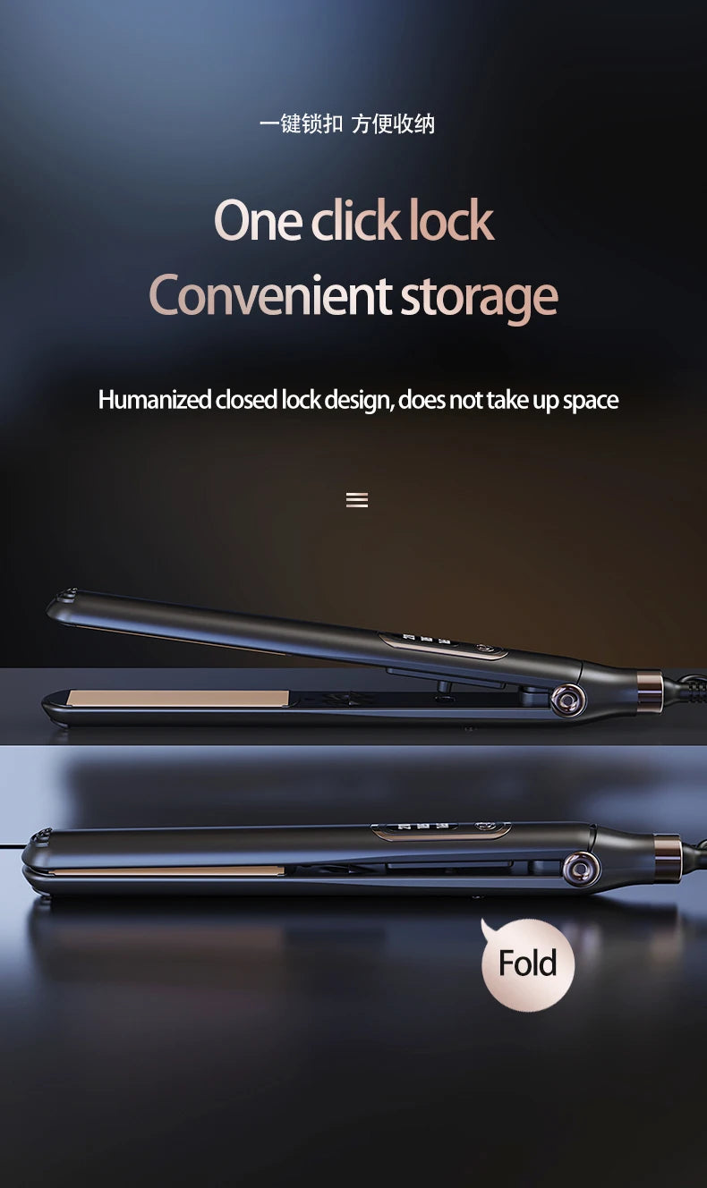 10 Seconds Fast Heating Hair Straightener Curler 2 in 1 For Xiaomi Professional Hairdressing Tools Hot Comb Hair Iron Brush