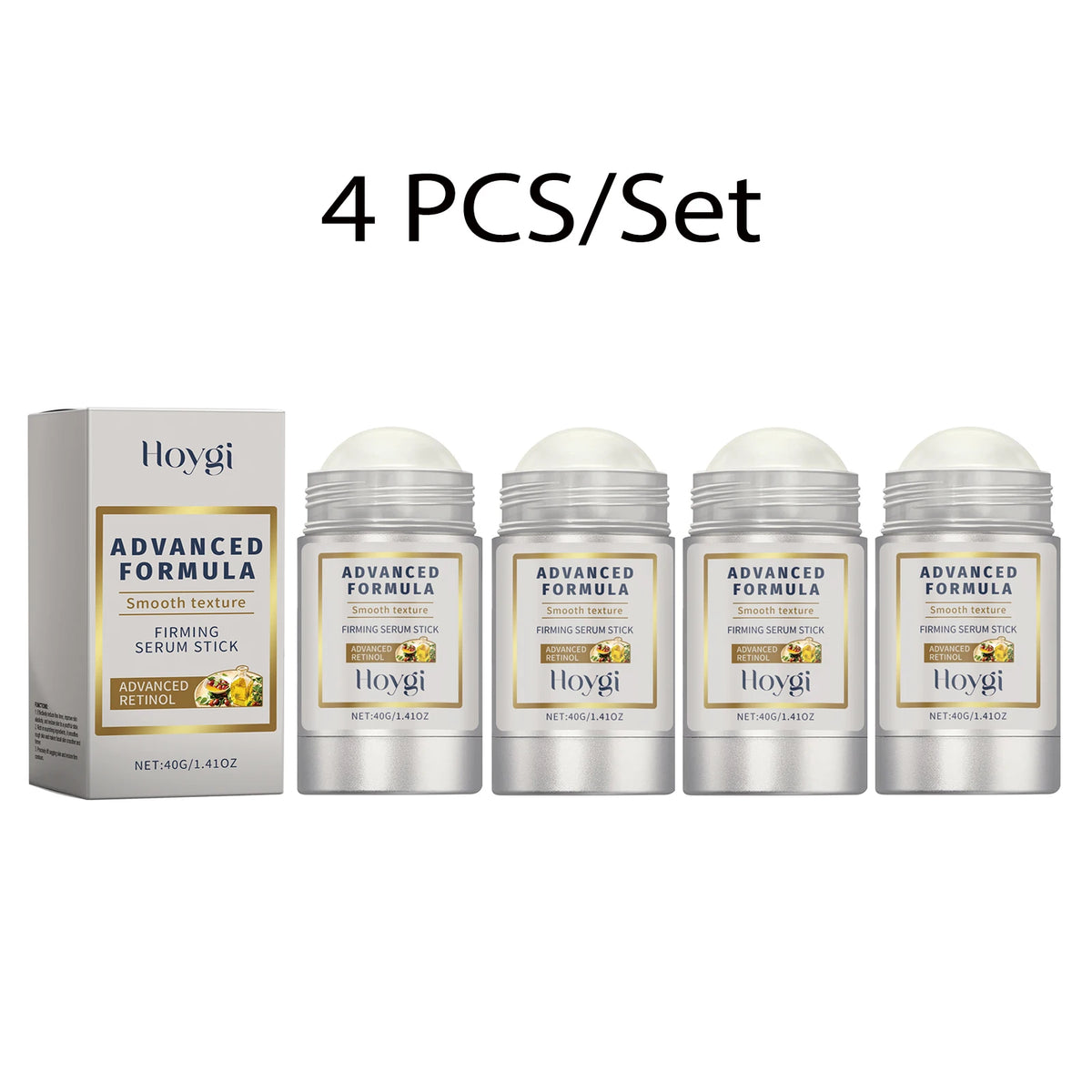 Retinol Facial Firming Serum Stick 40g Hyaluronic Acid Niacinamide  Wrinkle Balm for Fine Lines Deep Hydration Skin Care
