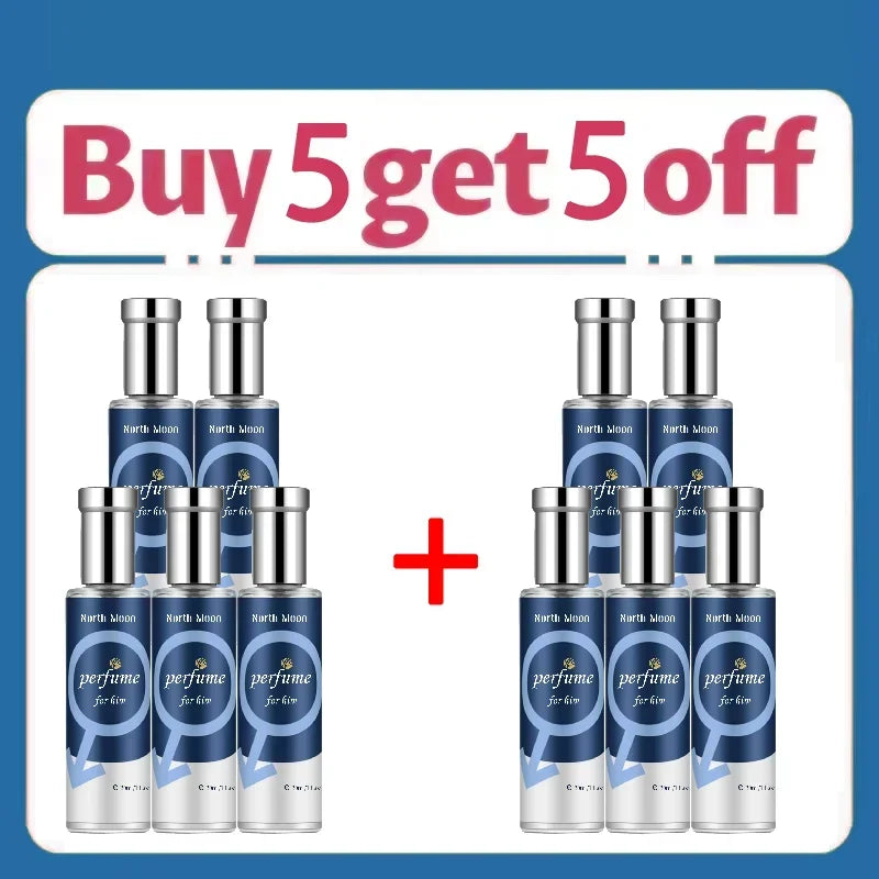 Men's Pheromone Perfume, Lasting Fragrance, Natural and Fresh, Elegant and Charming, Suitable for Dating, Attracting Women