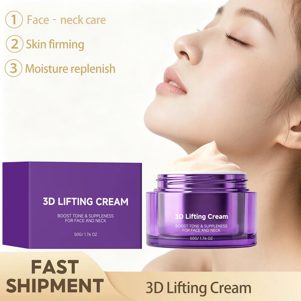 3D Lifting Cream Face And Neck Skincare Improves Skin Sagging Boosts Skin Firmness Enhances Skin Elasticity Smooth Fine Lines