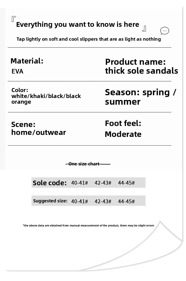 New lightweight and soft cloud like men's sandals and slippers for summer outings, durable and thick soled, anti slip