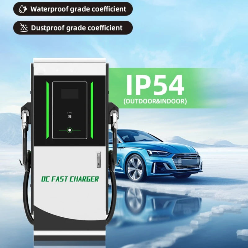 Floor Standing Charging Station 20/30/40KW Customized Gbt/Dc Magnetic Public Fast Ev Car Charger Charging Station Machine for US