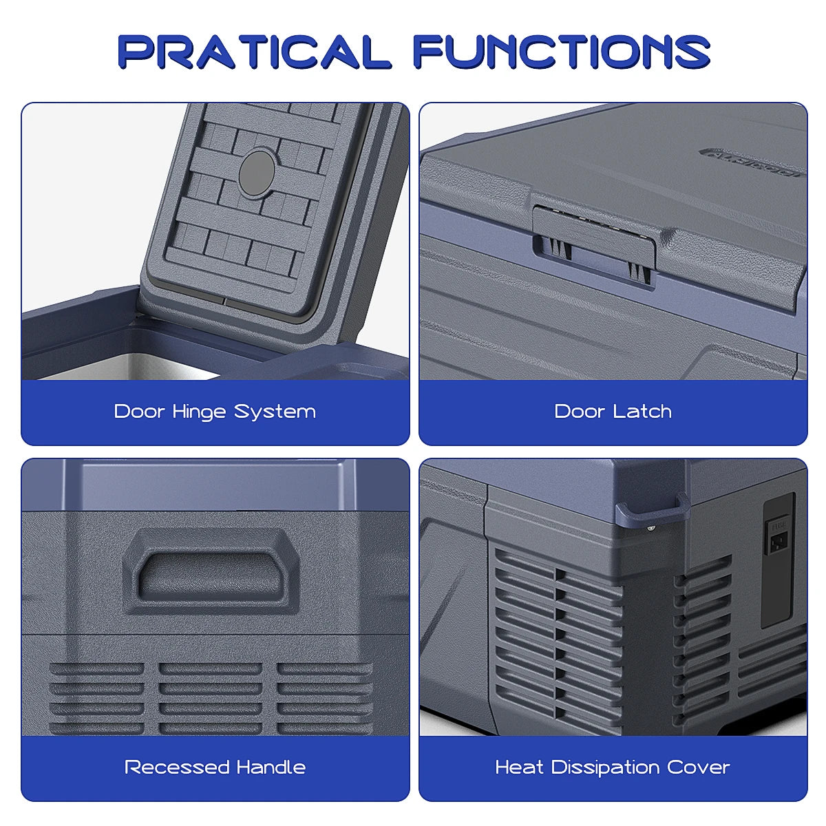 Nl30;NL40;NL50  Alpicool Camping Fridge  Ac/dc Compressor 12v Car Fridge Portable Mini Refrigerator Freezers For Outdoor