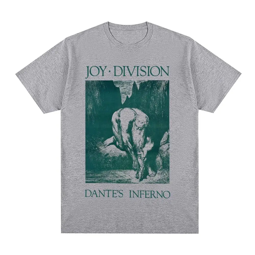 JOY DIVISION Vintage T-shirt Post Punk Unknown Pleasure British band Music Cotton Men T shirt New Tee Tshirt Womens Tops