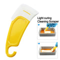 3D Printer Light Curing Cleaning Scraper 3D Printer Part Shovel Resin Spatula Cleaning Tool for Anycub Photon Elego MARS LCD DLP