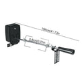 New Electric BBQ Grill Spit Roaster w/ 120 cm long cableRod Outdoor Barbecue Grilling Rotisserie Kit