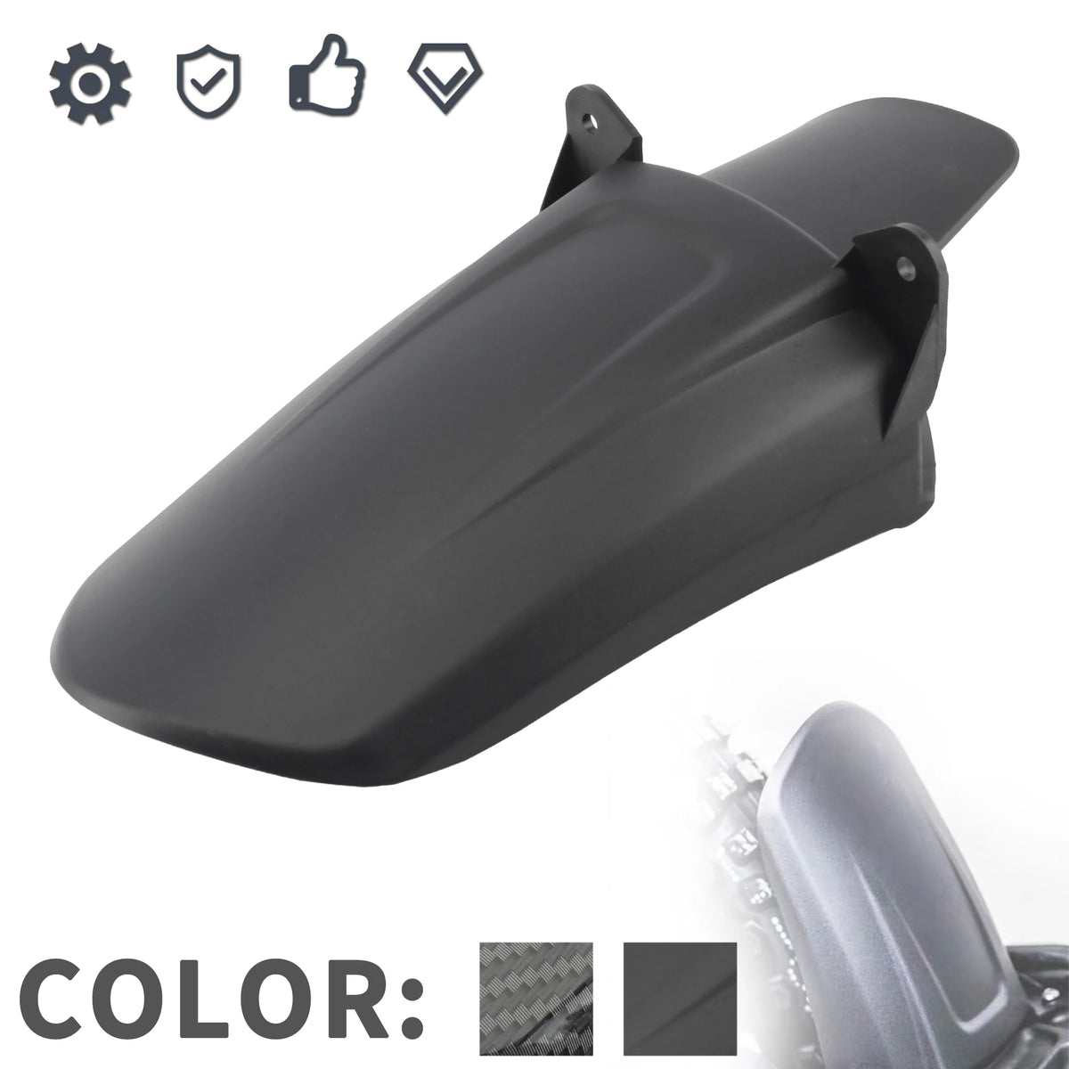 For Light Bee X & Light Bee S Front Rear Wheel Mudguards Fender For Segway X260 X160 Electric Motocross Refit Protective Parts