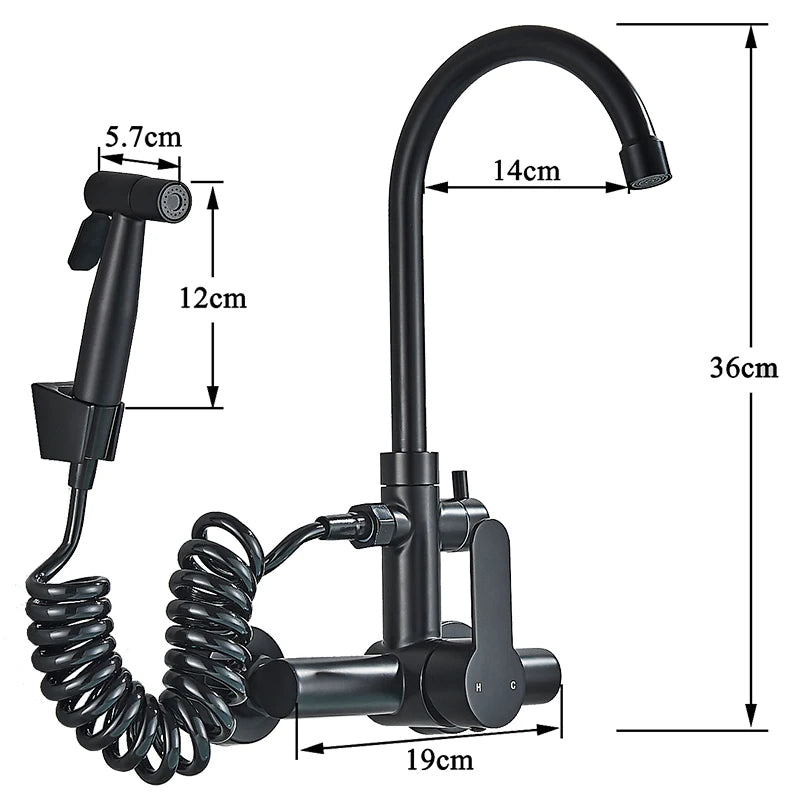 Concealed Kitchen Faucet With Bidet Hot And Cold Faucets Sink Mixer Taps Concealed Installion Kitchen Mixer Tap Bidet Sink Crane