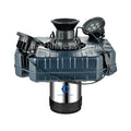 High Flow 750w 220v 50hz Stainless Steel Fish Pond Aerator with Thickened Floats Adjustable 2 LED Lights for Aqua/Landscape Pool