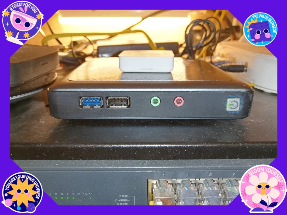 Used J1800 Low Power Mini PC Thin Client ITX Micro Computer Dual Core Portable Industrial PC Stable Energy Saving
