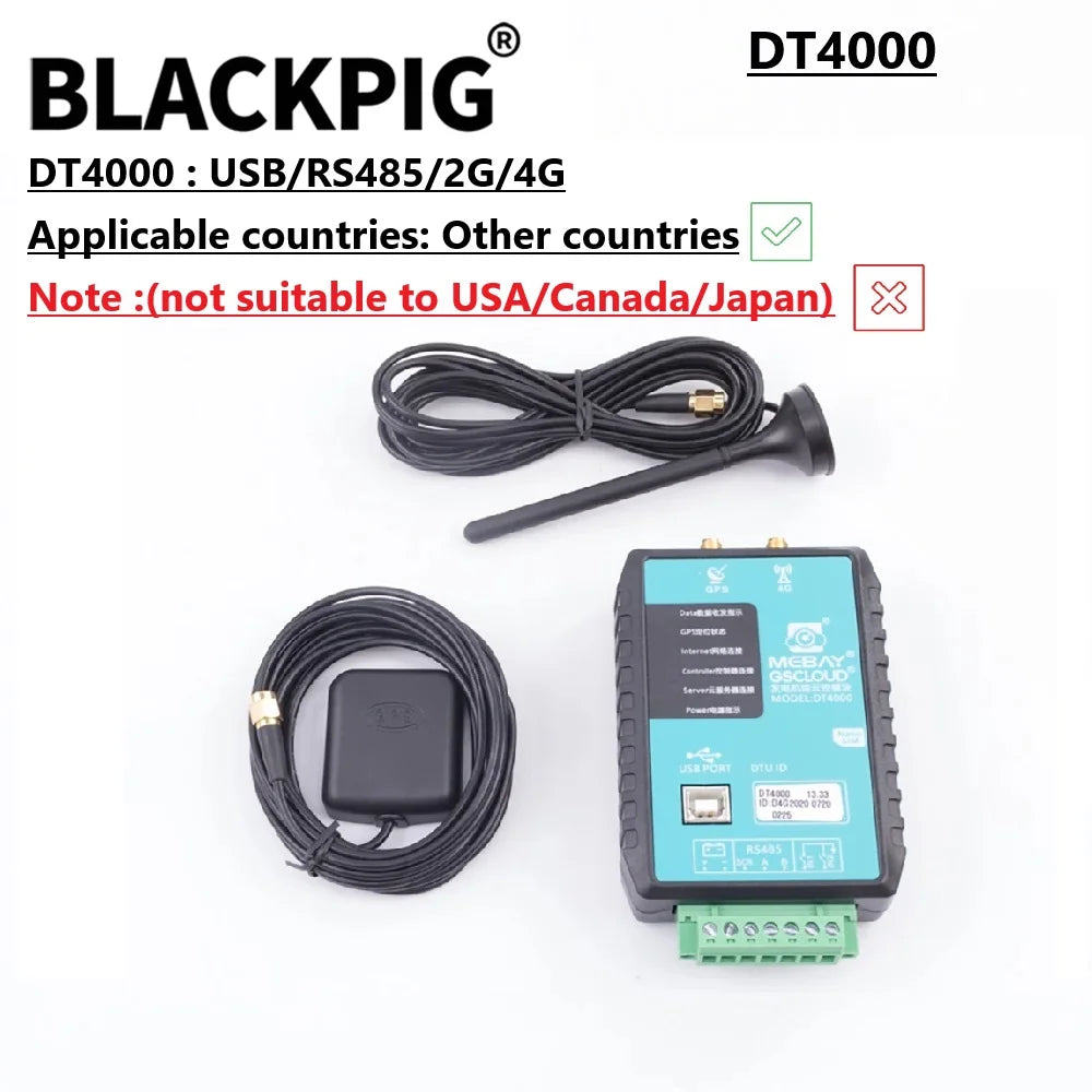 Mebay Wifi Ethernet DT1000 DT4000 4G Cloud Monitor Communication Module DTU Data Acquisition Remote Control Genset Controller