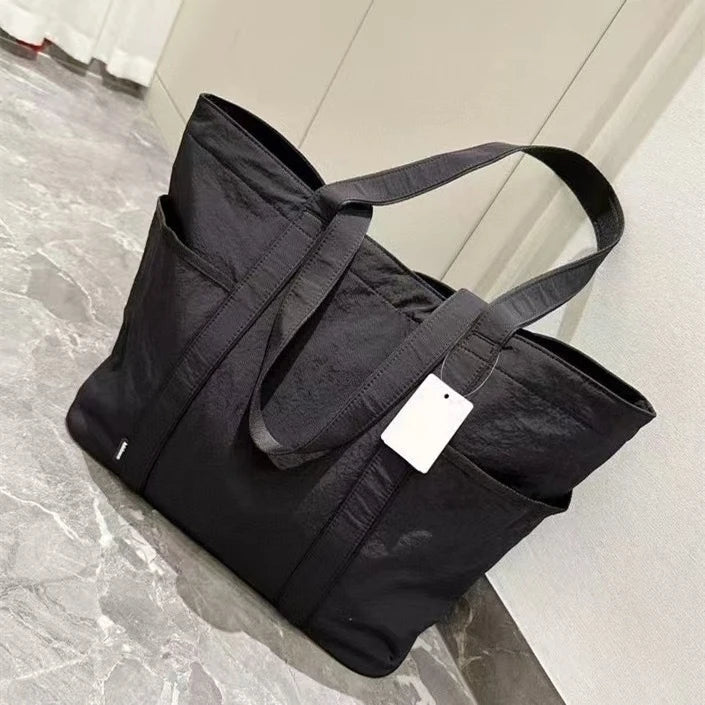 Lemon Casual Yoga Sports Single Shoulder Bag multi-pocket waterproof canvas bags 20L large capacity yoga tote bag handbag