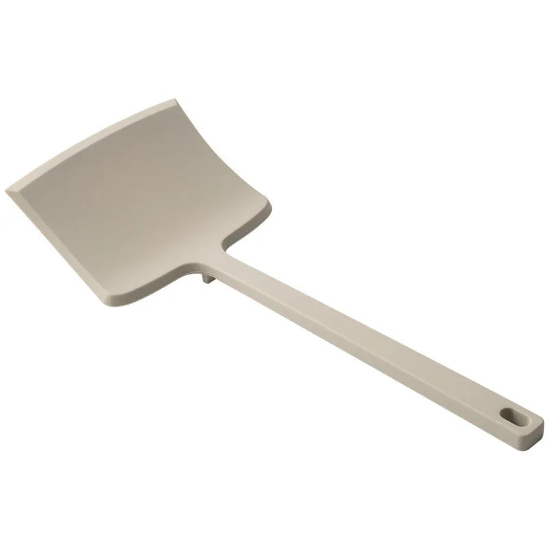 Food Grade Silicone Spatula Non-Stick Pan Safe Heat Resistant Wide Head Cooking Turner Scraper for Baking Frying Kitchen Utensil