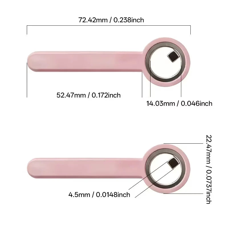 Nail ring with handle magnet, small and convenient, strong magnetic force, one-time molding, easy to operate