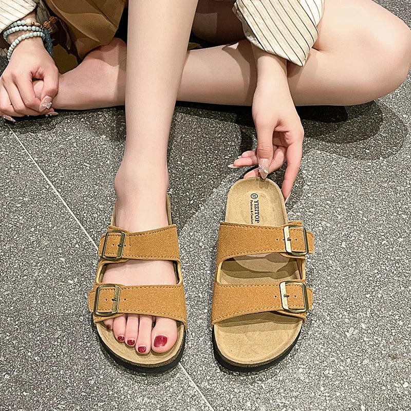 Summer Men Sandals Genuine Leather Mens Casual Shoes Outdoor Men Leather Sandals for Men Beach Shoes Roman mens Shoes