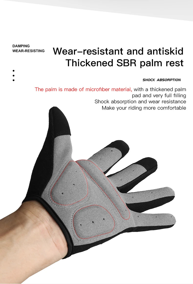 URBANCREW Cycling Gloves — Touchscreen Outdoor Sports