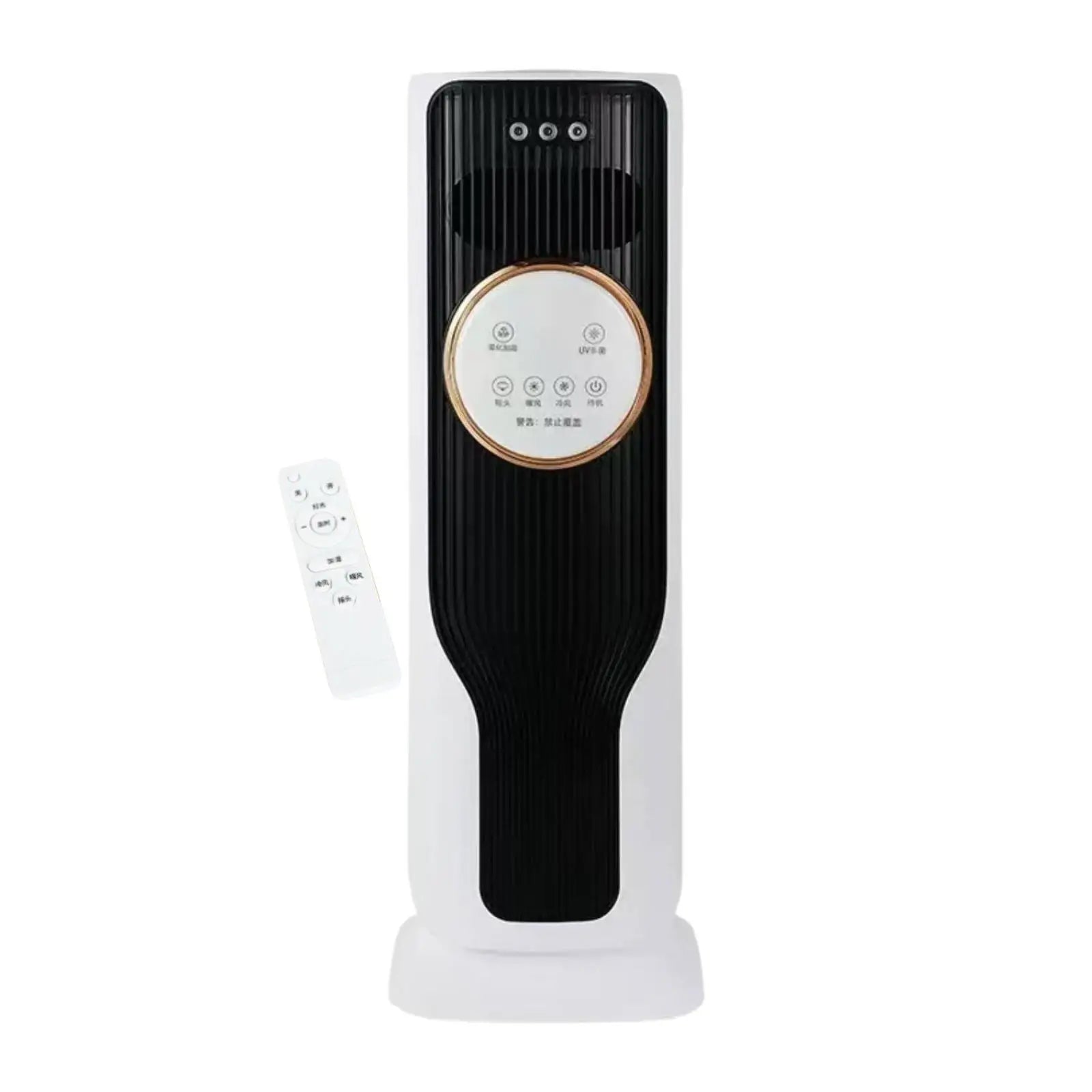 Three Level Ventilation Portable Fan Heater with Water Ice Tank for Home Bedroom Air Conditioning