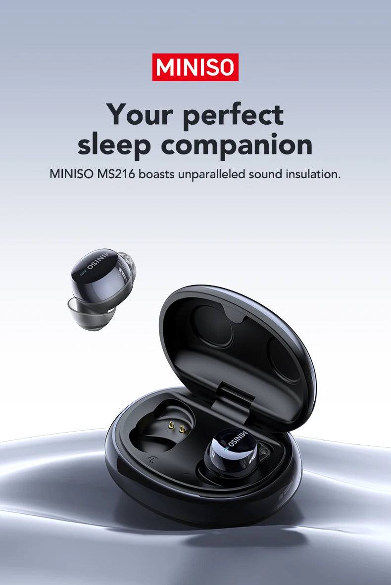 MINISO MS216 TWS Wireless Earbuds Bluetooth 6.0 Headphones AI Translator Earbuds TWS in-Ear Wireless Earphones Ultra-Light