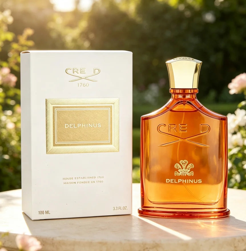 Cr.e.e.d Delphinus neutral wood amber perfume 3.4oz100ml, mature, elegant, quiet and advanced, more suitable for autumn and winter, evening dating, formal occasions, pseudo fragrance, lasting, gift choice