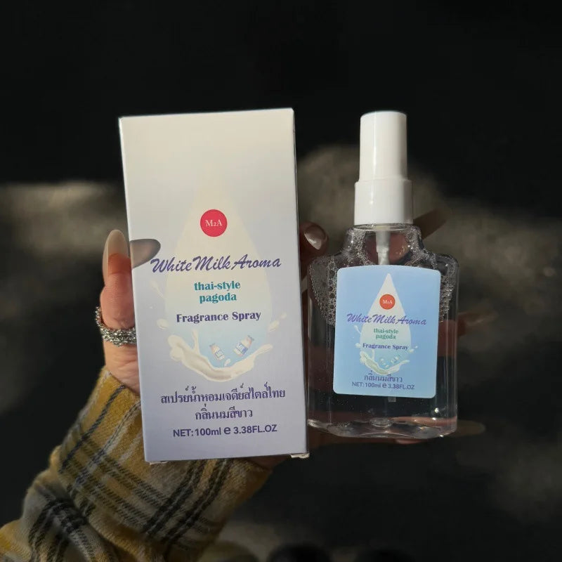 Floral Unisex Fragrance High-end Baby Milk Scented Pagoda-shaped Eau De Toilette Fresh Vanilla Lavender Deodorizing Body Spray