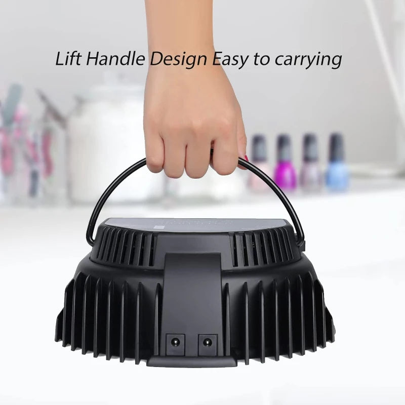 64W Rechargeable UV LED Nail Lamp Gel Polish Drying for Manicure with Automatic Sensor Cordless Nail Dryer Equipment and Tools