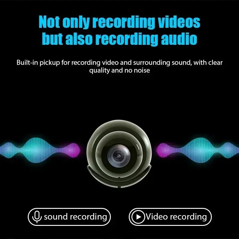 HD 1080P Mini Camera Wireless WiFi Baby Monitor Indoor Safety Security Surveillance Night Vision Camera IP Camera Recorder ﻿