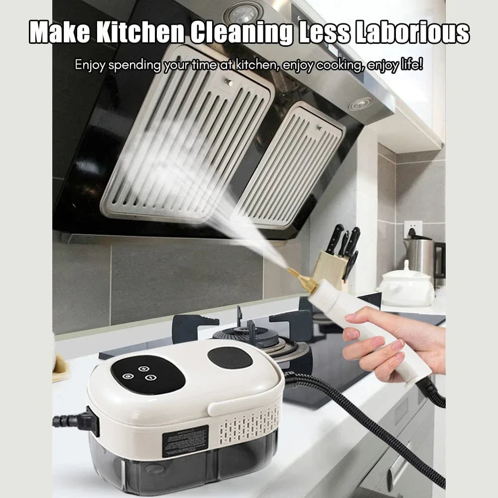 2500W Steam Cleaner High Temperature Pressurized Steam Cleaning Machine for Air Conditioning Hood Car Cleaner Home Appliance