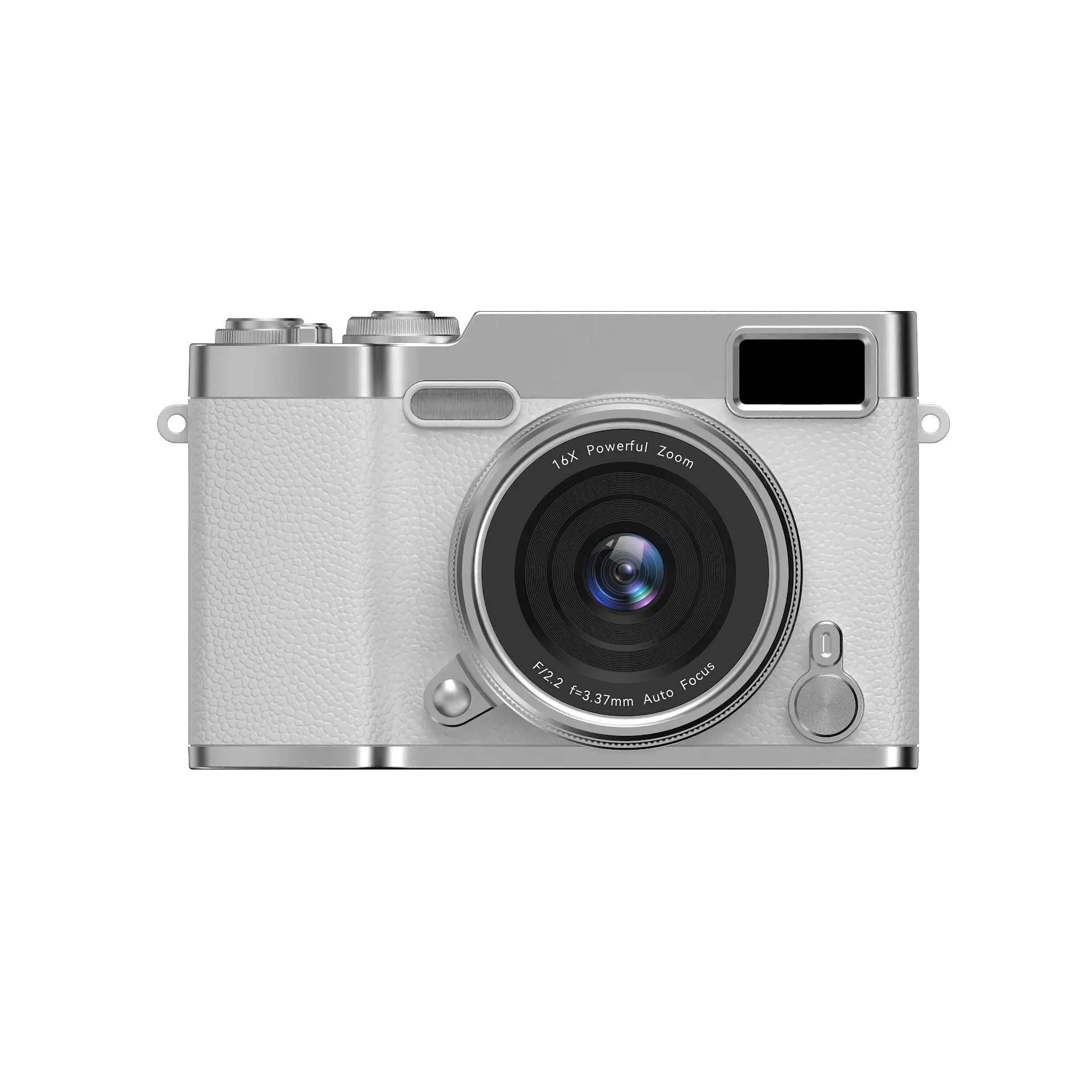 4K Flip Screen CCD Digital Camera 16X Zoom 1080P HD Vlogging Camera Travel Portable Digital Camera with Autofocus Beauty Filter
