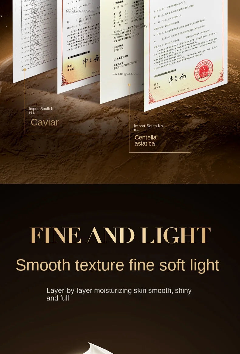 Caviar Wrinkle Anti-Aging Fade Fine Lines Face Whitening Bright Skin Beauty Health Care Retinol Lifting Firming Cream New