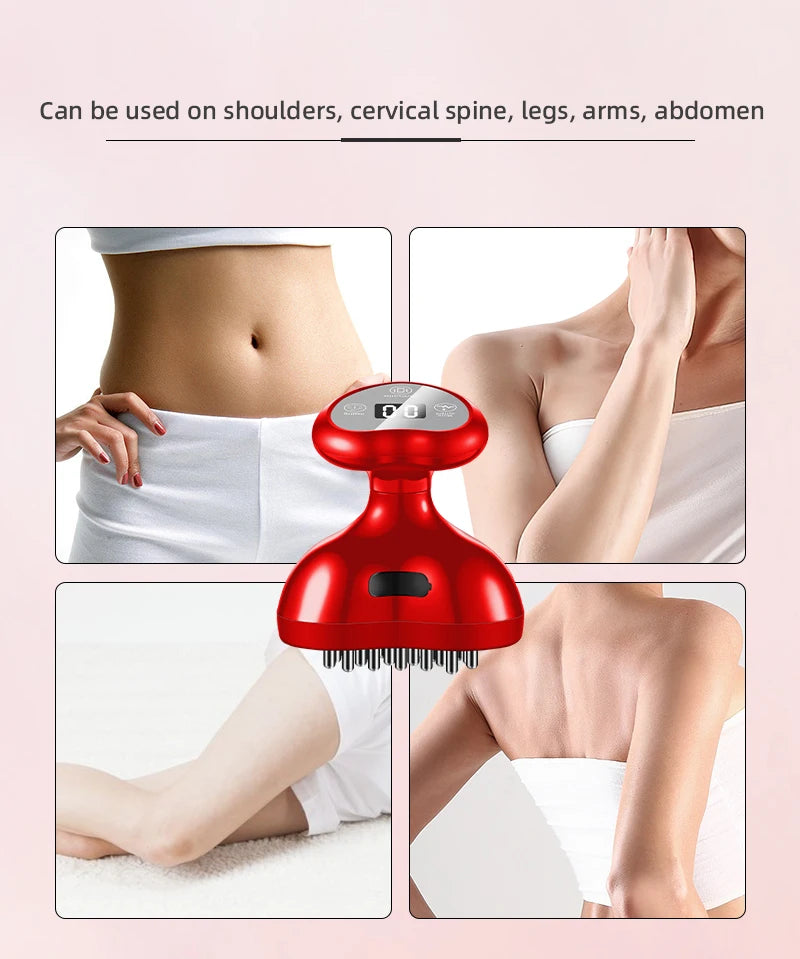 LESEN Red Radio Frequency Body Slimming Machine LED Light Lose Weight Cellulite Massager  Fat Burner Slim Shaping Device