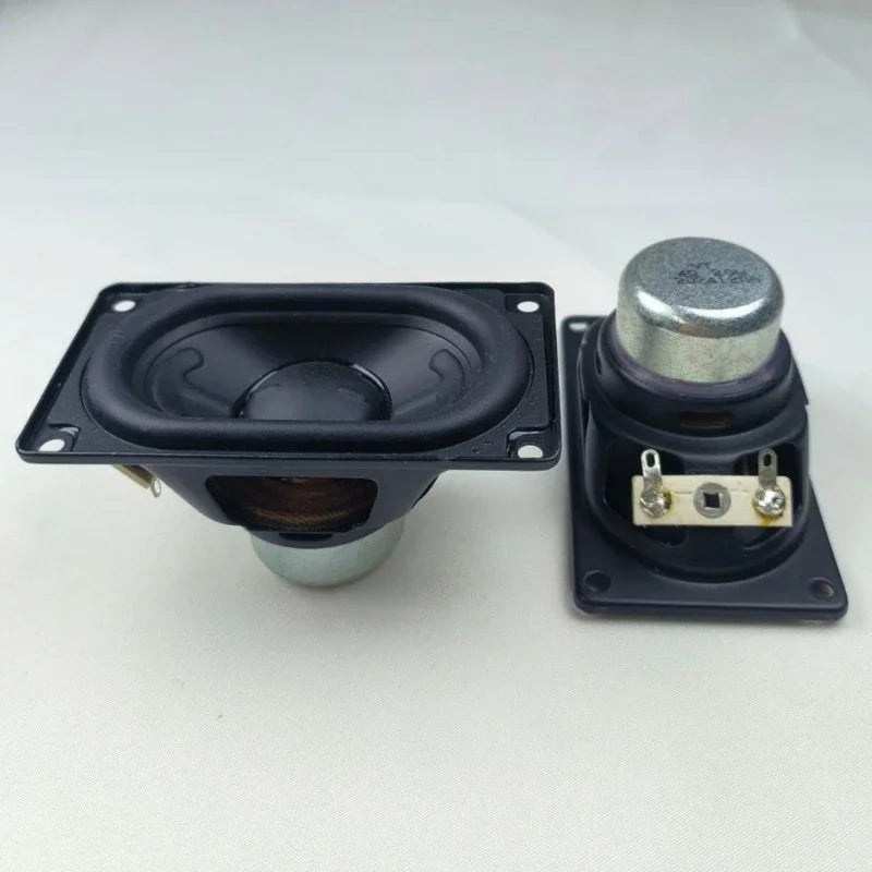 SOTAMIA 2Pcs Mini Speaker Audio 4 Ohm 20W Rectangle Full Range Loudspeaker DIY Portable Bluetooth Speaker 4580 for JBL FLIP 6