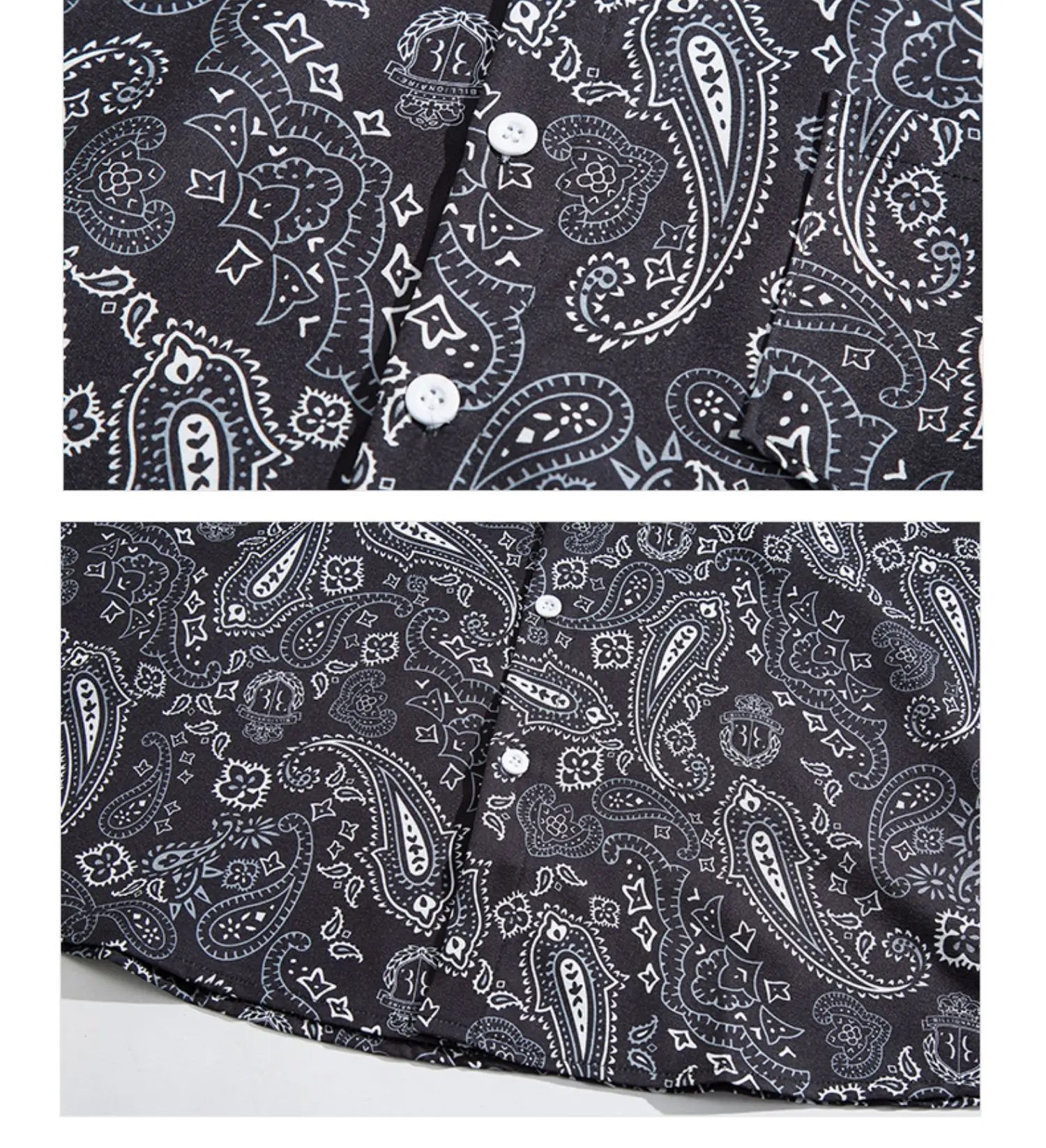 Memz Trendy Long Sve Loose Fit Collared irt for Men with Texture Embroidery Hong Kong Sle Versatile Faionable irt