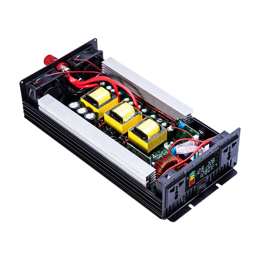 10000W 15000W 20000W Pure Sine Wave Inverter DC 12V To AC 220V 60Hz Power Car Inverter Converter Multiple plug options 10KW-30KW