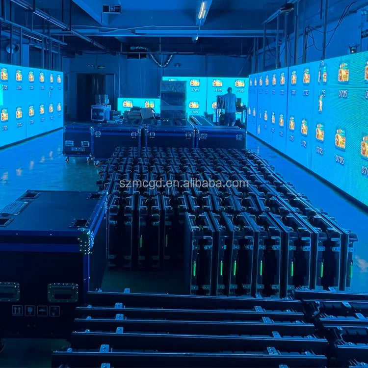 Rental Led Display Indoor Outdoor Full Color Ledwall P3.9 P3.91 Led Video Wall 500x500mm Die Cast Aluminum Display Screens