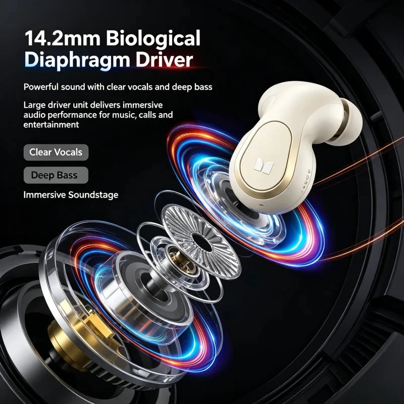 MONSTER AC530 Open-Ear Sports Earbuds Bluetooth 6.0 Wireless Ear Hook Headphones Dual Folding Design IPX5 Waterproof for Running