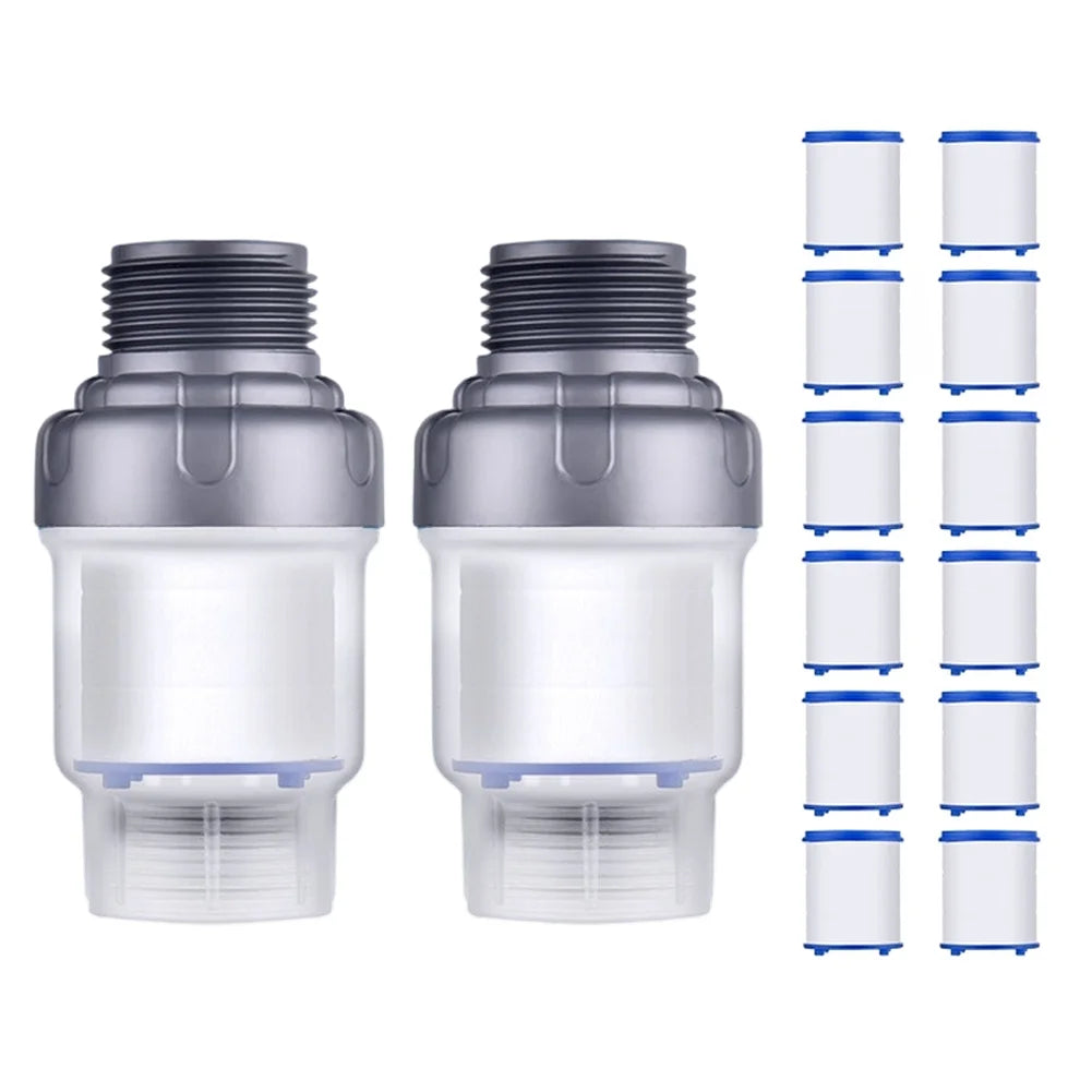 Washing Machine Pre-Filter With 6 Cartridges – Water Purifier For Heater & Tap Water, Easy Monitor, Improves Quality