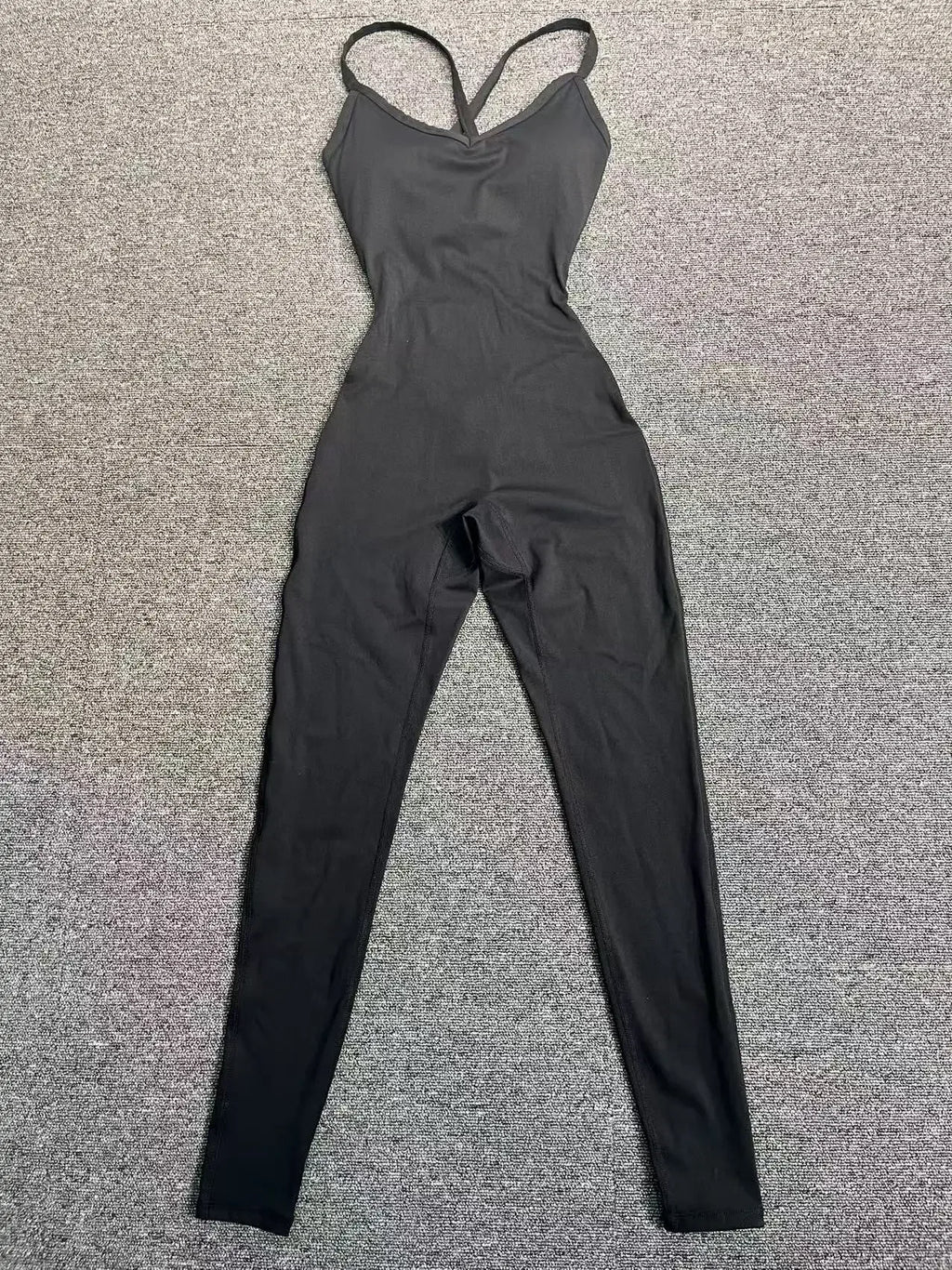 Wholesale Gym Clothes Woman Yoga Set Padding Women's Gym Jumpsuit Activewear Sportswear Push Up Fitness Sports Overalls Purple