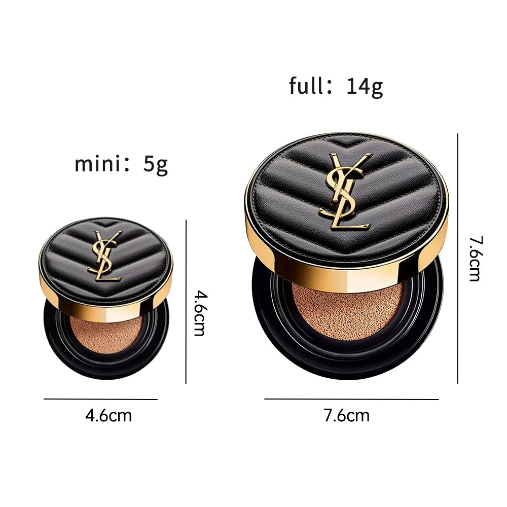 YSL Le Cushion Encre De Peau Luminous Matte Cushion Foundation 10 20 Long Lasting Flawless Coverage Oil Control Hydrating SPF50