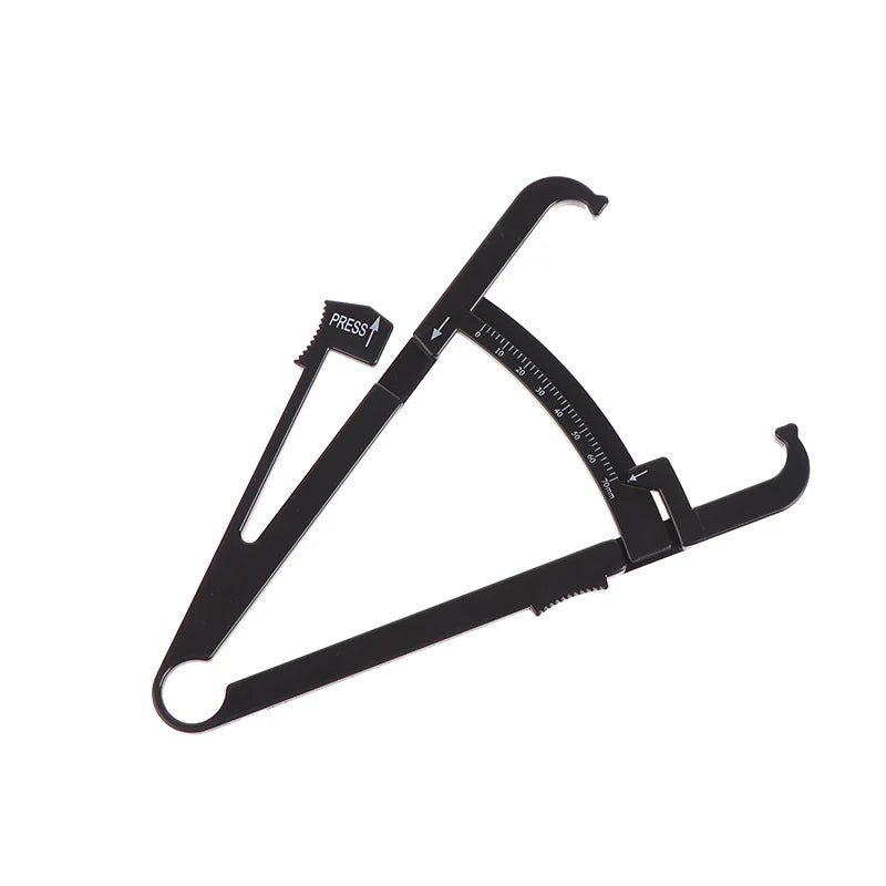 80mm Body Fat Caliper Adipometer Skinfold Measurement Slimming Lose Weight Body Fat Measure Tester Fitness Beauty Health Care