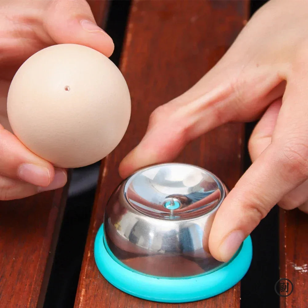 Egg Piercer, Stainless Steel Needle Egg Hole Puncher Eggs Poacher Endurance Hole Seperater Bakery Kitchen Tool for Raw Eggs