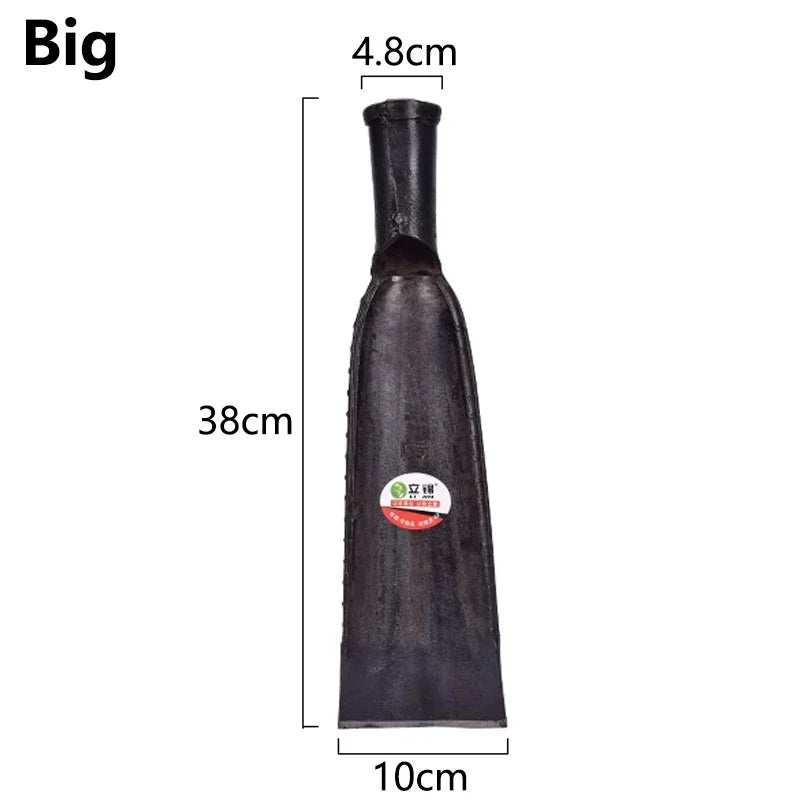 1Pcs Pit Digging Shovel Hand-forged Artifact Tool For Digging Tree Planting Soil Sample Digging Shovel Electric Pole Hole Shovel