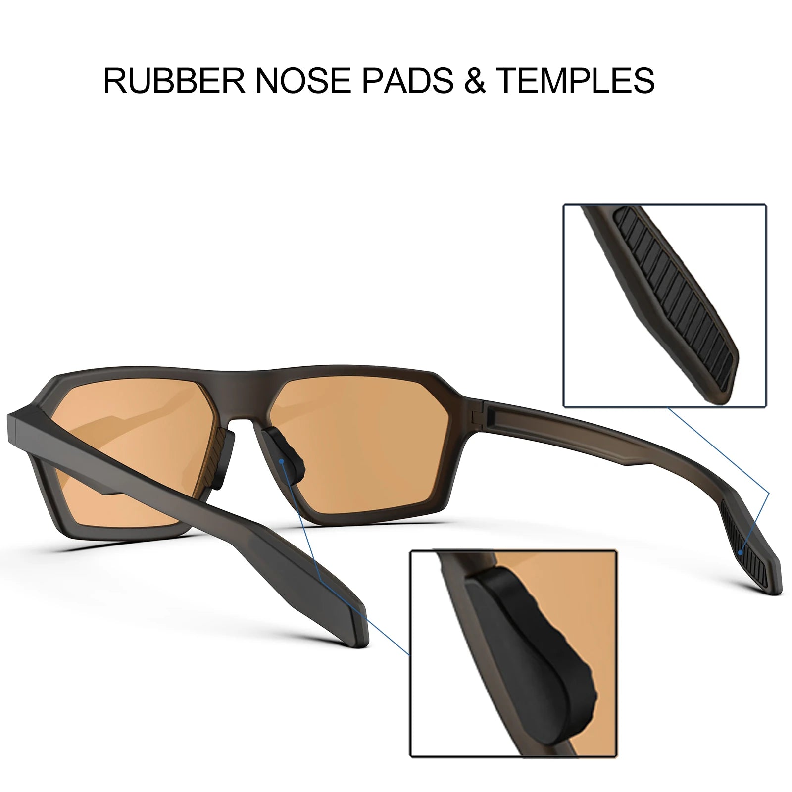Polarized Fishing Sunglasses Men's Driving Shades Male Sun Glasses Hiking Fishing Classic Sun Glasses UV400 Eyewear